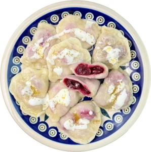 Pierogi z wiśniami - 9 szt.