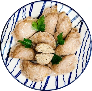 Pierogi FIT z mięsem  drobiowym - 9 szt. 